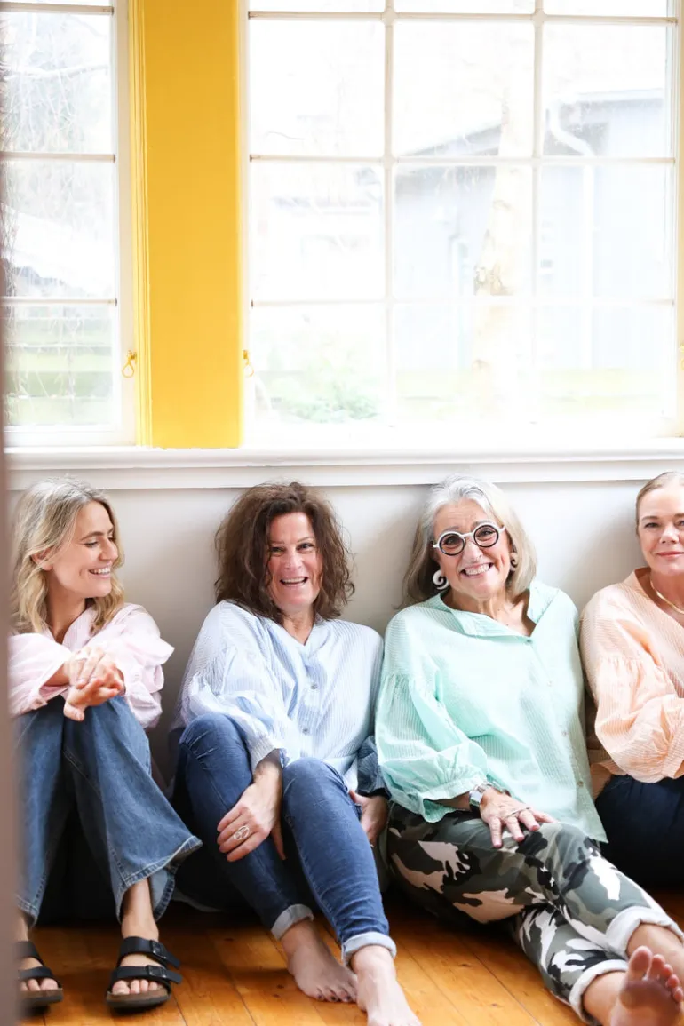 Alba Stripe Spring Summer Blouse, Light Pink