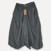 Attitude Baggy Yoga Skirt Pants, Dark Grey