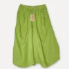 Attitude Baggy Yoga Skirt Pants, Olive Green