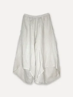 Attitude Baggy Yoga Skirt Pants, Beige