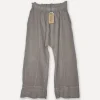 Attitude Sunrise Linen Pants, Taupe