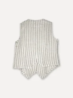 Attitude Sunsurfer Linen Vest, Beige