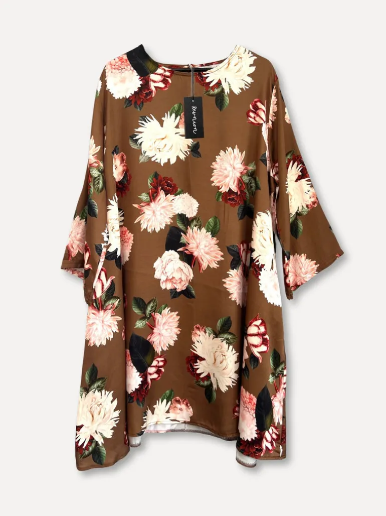 Bacci Fiori Dress, Brown