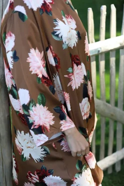 Bacci Fiori Dress, Brown