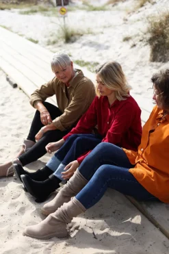 Back to Work Cord Shirt, Burnt Orange