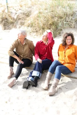 Back to Work Cord Shirt, Burnt Orange