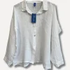Back to Work Linen Shirt, White