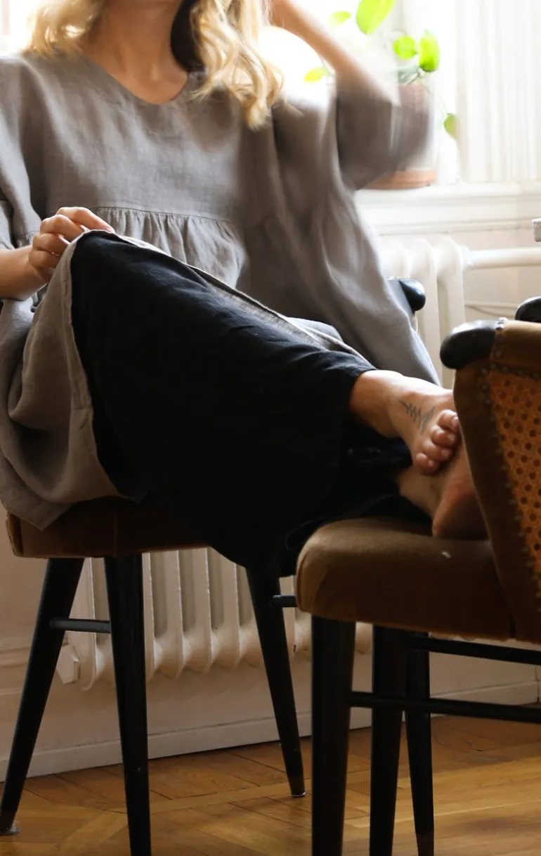 4998 - Baggy Pants, Black