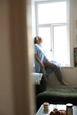 4998 - Baggy Pants, Taupe