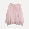 Beach Fiesta Glow Blouse, Dusty Pink