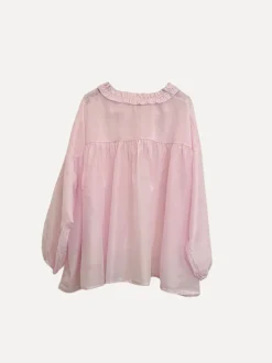 Beach Fiesta Glow Blouse, Dusty Pink