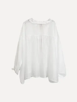 Beach Fiesta Glow Blouse, White
