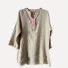 6716 Blouse, Beige