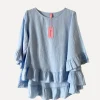 5024 Blouse, Sky Blue