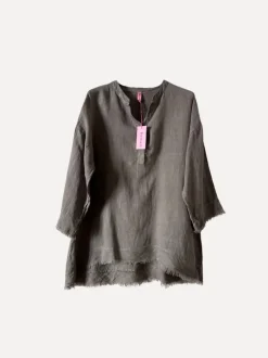 6716 Blouse, Taupe