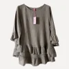 5024 Blouse, Taupe
