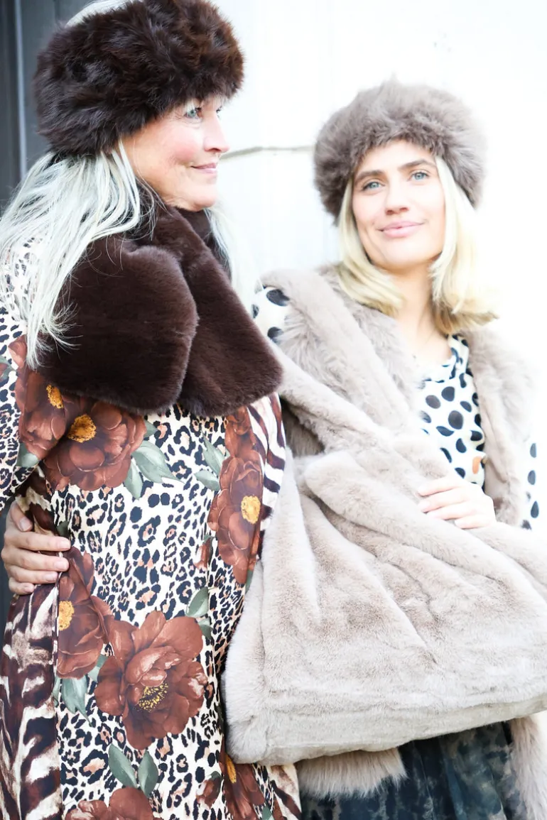 Borsa Fur Bag, Beige