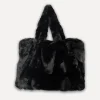 Borsa Fur Bag, Black