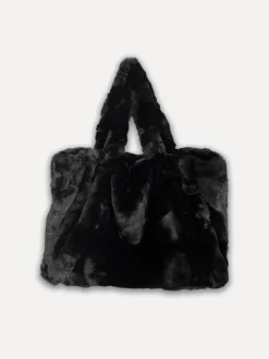Borsa Fur Bag, Black