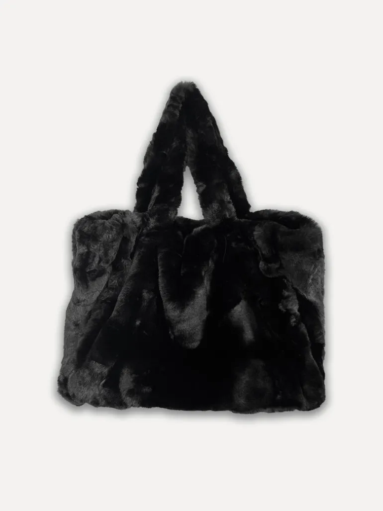 Borsa Fur Bag, Black