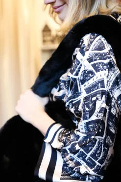 Borsa Fur Bag, Black