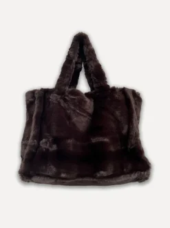 Borsa Fur Bag, Espresso