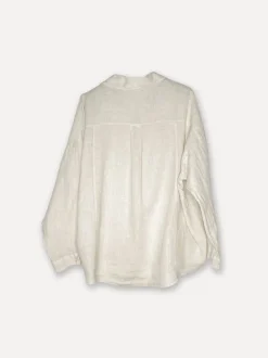 Boyfriend Girlfriend Allfriends Linen Shirt, Beige