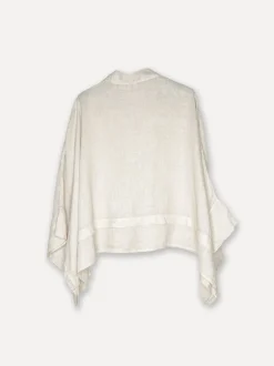 Butterfly Linen Shirt, Beige