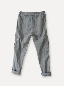 Cargo Box Pants, Grey