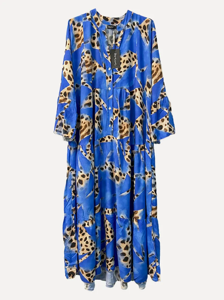 Darla Viscose Maxi Dress, Blue