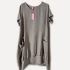 669 Dress, Taupe
