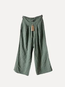 Dressed Up Attitude Stripe Pants, Army