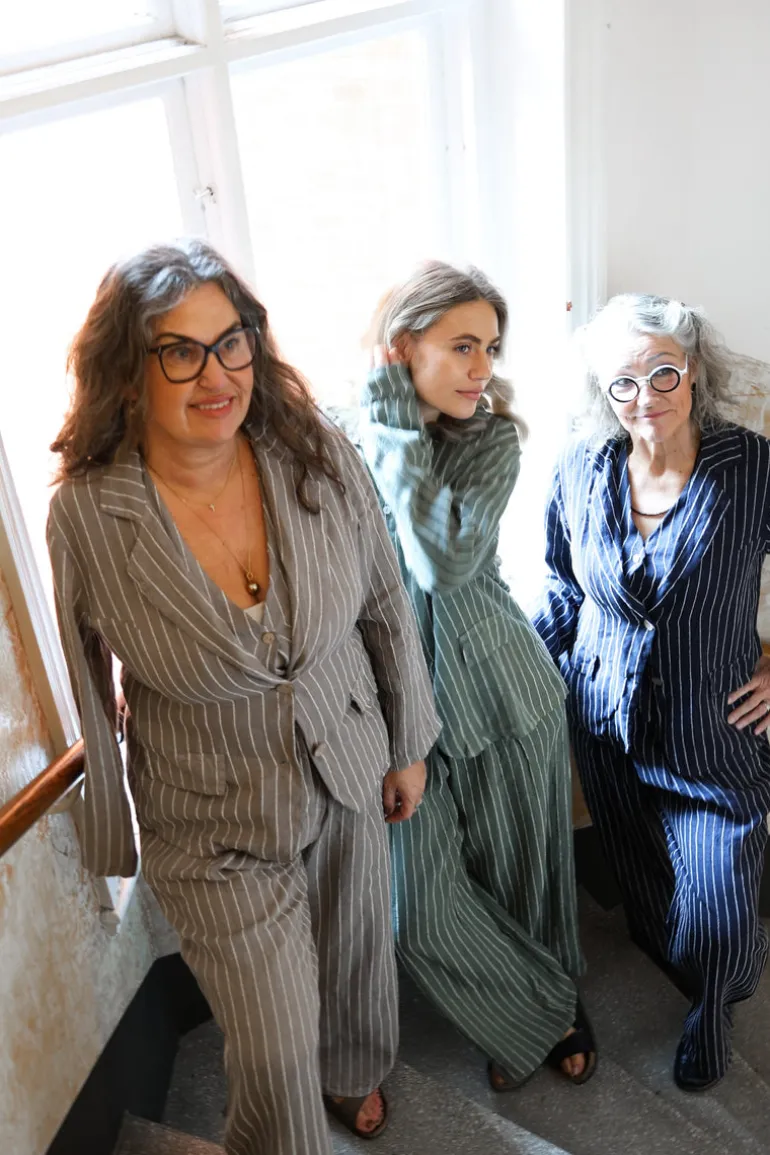 Dressed Up Attitude Stripe Pants, Army