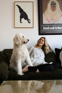 Dressed Up Bubbly Linen Shirtdress, Beige
