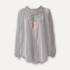 Faded Lace Shirt, Light Grey