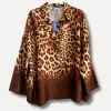 Faded Leo Shirt, Brown