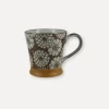Floral Mug, Brown