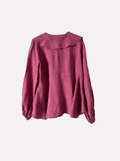 6798 Flounce Blouse with Tie Knot, Cipolla