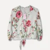 Flower Girl Shirt, Beige