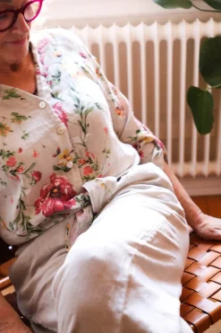Flower Girl Shirt, Beige