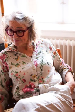 Flower Girl Shirt, Beige