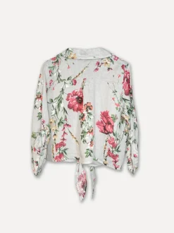 Flower Girl Shirt, Beige