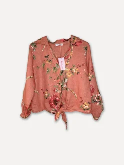 Flower Girl Shirt, Tomato