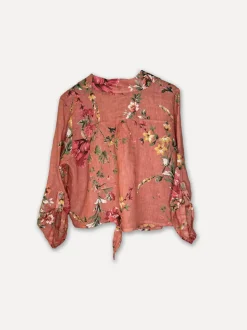 Flower Girl Shirt, Tomato