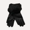 Furry Gloves, Black