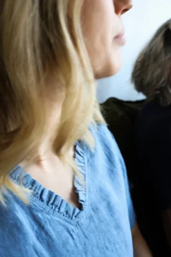 1267 Greta Top, Denim