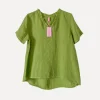 1267 Greta Top, Olive