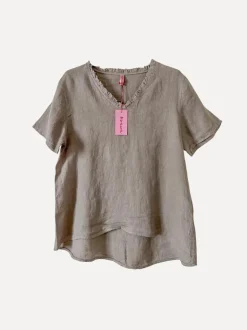 1267 Greta Top, Taupe