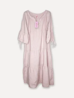 Happilicious Linen Dress, Dusty Pink