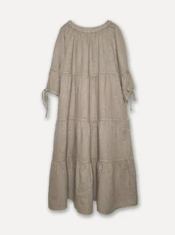 Happilicious Linen Dress, Taupe